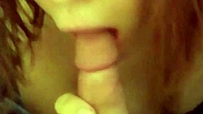 Sucking my boyfriend's dick with big tits!