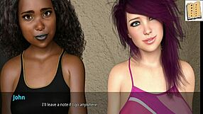 Большие сиськи чирлидерш приветствуют Джона в эротической 3D игре