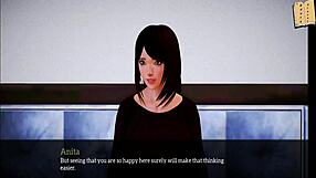 Cartoon Cowgirl Rides Big Cock with Ass and Tits