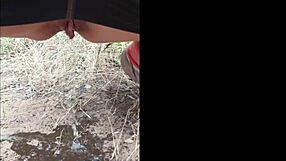 Natural Tits Milf Sofie Marie Gets Pissed On In Kinky Outdoor Compilation