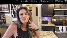 Playing Strip Poker with Sexy Stepmom Coco Vandi Turns Naughty in Part 1