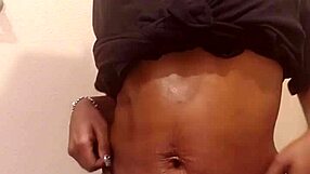 naej ae seduces with striptease before squirting