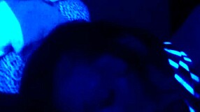 Sloppy encounter featuring a monster cock and big black cock in intense action