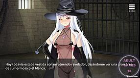 Naked witch in sexual prison dating game part 11 😈