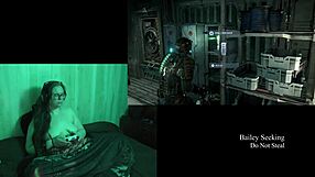 Naked Deadspace Playthrough Part 8 with Brunette BBW