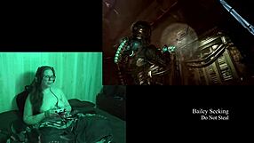 Naked Deadspace Playthrough Part 8 with Brunette BBW