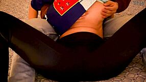 indian housewife romantic bed sex with creampie