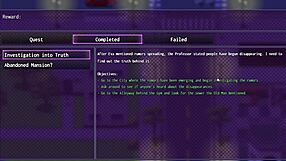 Horny slut exposes big tits to class in hentai game