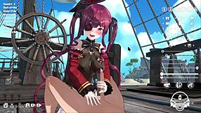 captain be horny sailing i want to fuck the big breasted captian of my dream ep 1