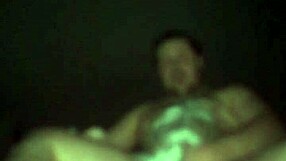 a russian gay man enjoys a snow bath and feeds his ass with snow.