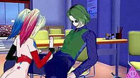 Harley Quinn Hentai Blowjob And Cumshot
