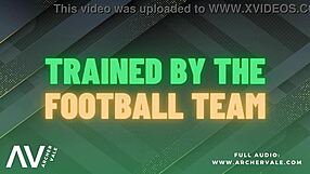 Feeling Worshipped In Football Team Gangbang With Muscle Sluts