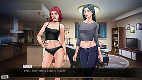 Complete Gameplay - Our Red String Part 9 with Big Cock Fingering Action