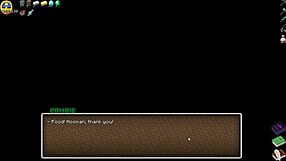 Hornycraft Parody Hentai Game Public Creampie