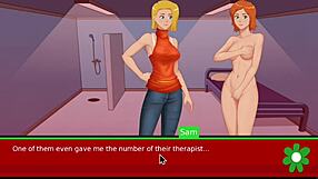 Sam's Big Tits In Cute Outfit