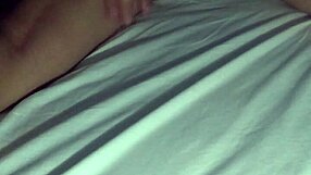 therapist gives relaxing massage to wife at home