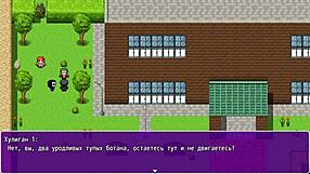 Angelica gets her big nipples sucked and pussy fucked by monster cock in gameplay