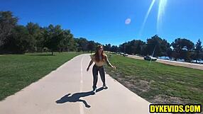 Milf lesbian taking care of cute teen 18+