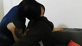 que lindo me coje el culo y la boca con orgasmos y gaping