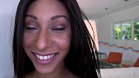 I saw a super tiny teen babe