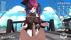 captain be horny sailing i want to fuck the big breasted captian of my dream ep 1