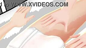 mia perverted nurse plays doctor with anime girl