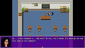 Angelica gets her big nipples sucked and pussy fucked by monster cock in gameplay