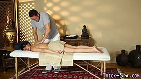 Cummy Babe Massaged Bang With Big Cock