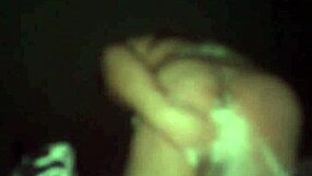 a russian gay man enjoys a snow bath and feeds his ass with snow.