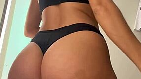 Wife Changing Clothes In The Shopping Dressing Room!