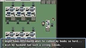 Velinho solitário pega bunda gigante da vizinha gostosa ~ your wifes unfaithful routine ~ jogo hentai ~ parte 3