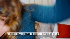 curvy milf webcam show