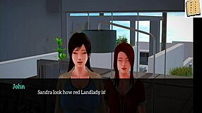 My new family in cartoon