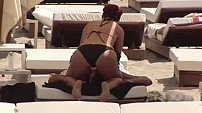 I saw real sexy party girls dancing and shaking their asses at the nightclub on vacation