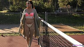 Stockinged Milf Babe Dines on Dick in Wild Storyline. Wet Pussy Gets Worked Hard.