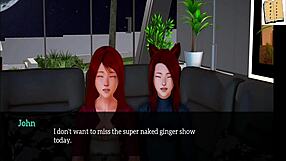 My new family in cartoon