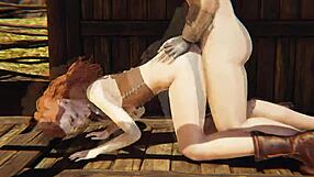 aloy from horizon zero dawn gets creampied in 3d porn