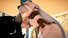 Demon king dominates warrior in intense 3d hentai orgasm