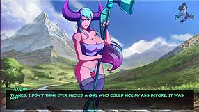 Rough Sex Against Rocks in Elmora Legend