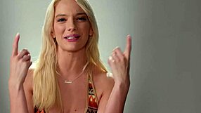 blonde milf kenna james nails it during steamy solo play.