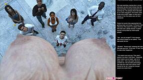 Hé, nézd a Big Apple Small Gesture 6. epizódot 3D rajzolt szexért