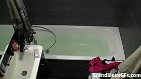 Stella Enjoying Solo Tub Time Masturbating?