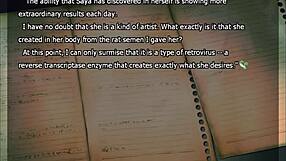 i play song of saya part 11 in halloween anime hentai game