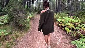 i walk naked in forest craving a hard pounding session