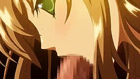 Wow, paizuri fellatio with big tits in anime!