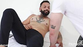 this video is set in the bathroom with gay content