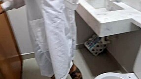Married Nurse Betrays Husband With Employee In Hospital Bathroom!