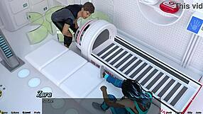 Stranded in Space 8 - Helping Zara with her needs