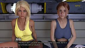 Mature Big Tits Teen 18+ Plans to Pick Step Sister in Stranded Space Game