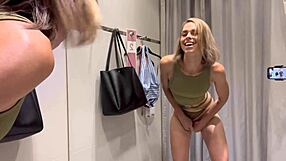 Public Cumming in Restaurant with Remote Vibrator Toy